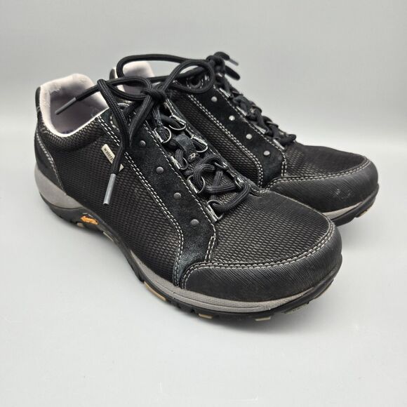 Dansko Peggy Women's Waterproof Black Shoes Vibram Sole Size 6.5/37 - Picture 4 of 14